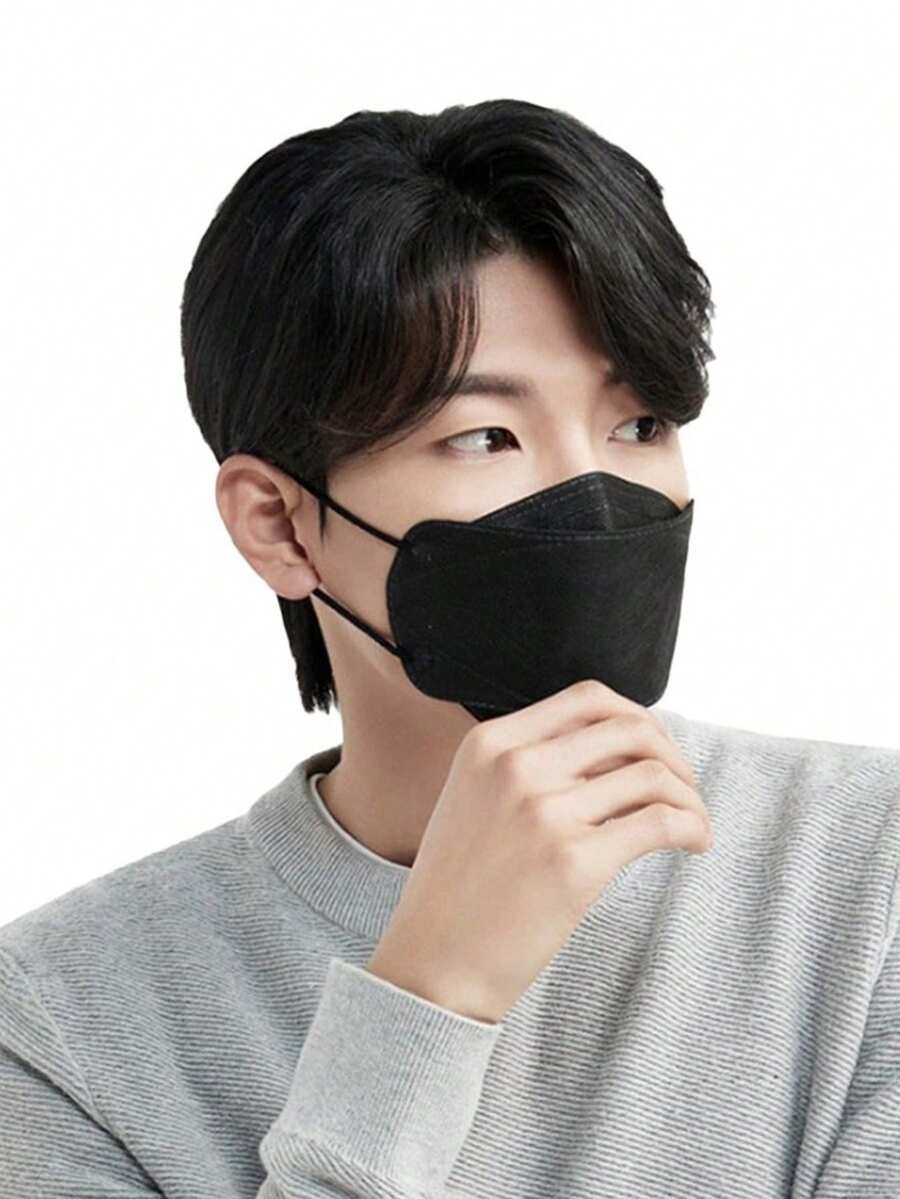 KF94  Mask Pack Of 10 Pieces - 粉色 - 查看 1