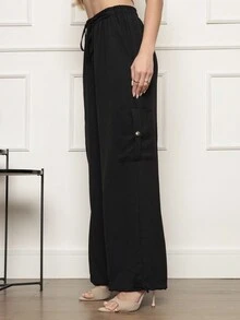 Women Pants - màu đen - Xem 4