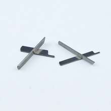 2pcs Vintage Sewing Overlock Machine Serger Knives, Sewing Machine Parts For Overlock, 5MM/8MM Two Specifications - Silver Gray - View 5