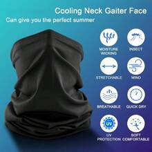 Mangas de brazo refrescantes con protección UV para hombres, máscara facial, manga larga con protección solar para ciclismo, voleibol, entrenamiento, guantes blancos, calentadores de brazo, atuendos de otoño, disfraces de Halloween, mangas negras, regalos para hombres