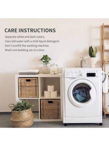 غطاء وسادة مخطط بإغلاق مغلف ، غطاء وسادة ناعم بملاءة الغلق لغرفة النوم وغرفة الضيوف،2 قطعة بوزن 90 جم / مربع، بدون نواة وسادة