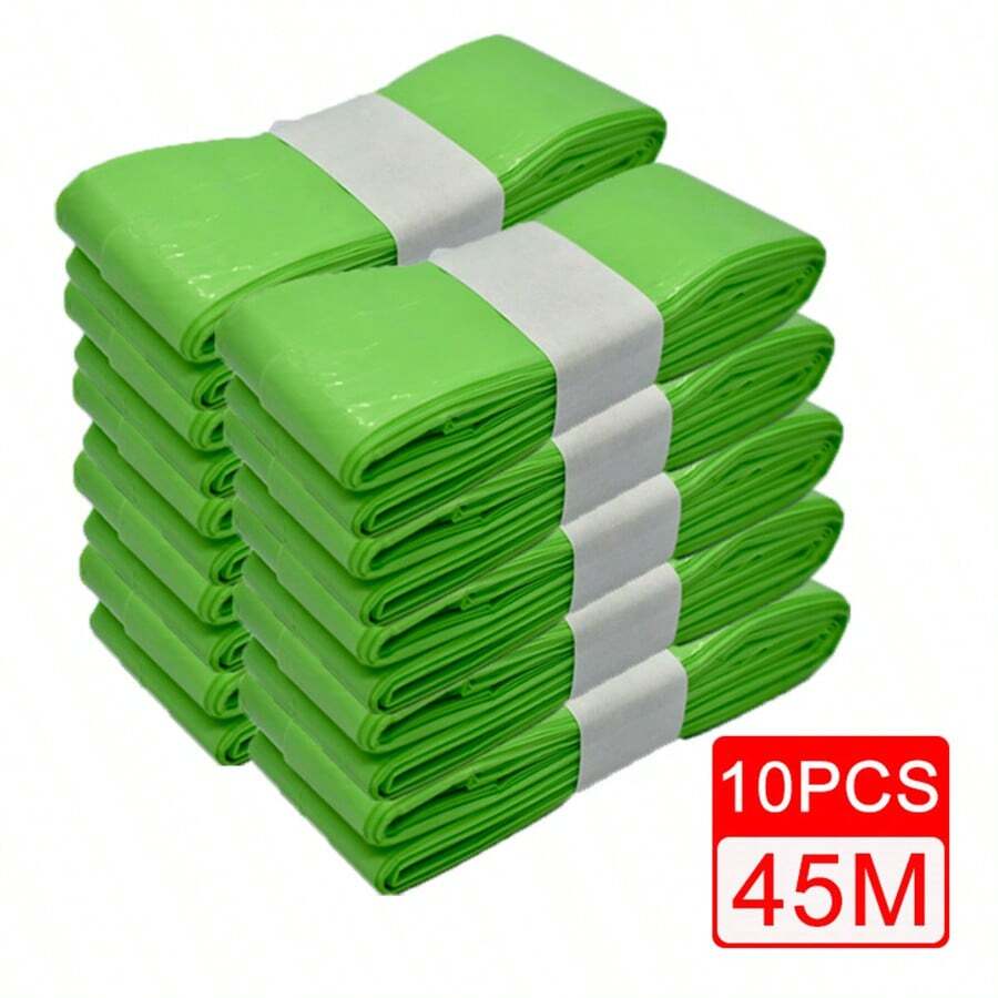 10Pcs Green Diaper Pail Refills Bags For Angelcare Trash For Sangenic Tommee Tippee For Twist & Click For Genie For Munchkin - Green - View 1