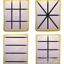 1 Pair Adjustable Elastic Bed Sheet Clip Mattress Gripping Fastener Holder Strap, Bed Sheet Fixator