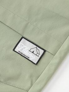 Balabala 男童裤子宝宝防蚊裤2024新款儿童连脚裤夏季户外款 - 綠色 - 查看 7