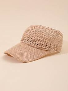 Mũ bóng chày lưới đan lưới dành cho nữ Street1pc - Màu Khaki - Xem 3
