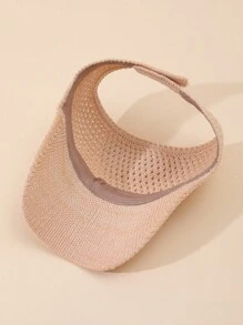 Mũ bóng chày lưới đan lưới dành cho nữ Street1pc - Màu Khaki - Xem 5