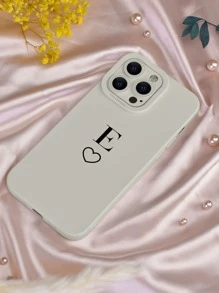 Husă telefon grafică cu litere - Alb-negru - Vizualizare 2