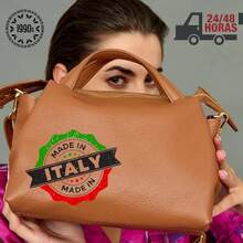 1990s Bolso bandolera mujer pequeño de piel bolso de hombro auténtico,bolso mensajero hecho en Italia