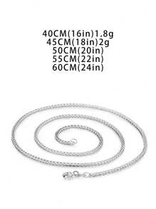 FOREVER QUEEN 925純銀頸鏈女士o形鍊盒鍊水波鍊星空鍊長款配鍊素鍊鎖骨鍊