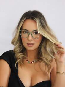 Women Glasses Accessories - 綠色 - 查看 2