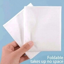 一次性加厚枕套，适用于酒店客房和美容院，无纺布材质，防污染透气，旅行酒店枕套（不含枕芯） - 白色 - 查看 4