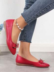 Women's Flat Shoes, Casual And Fashionable Shoes For Women With Rhinestones