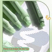 0.5mm Erasable Gel Pen, 1pc/Set, Black Refill, Cartoon, Cute, Smooth Bullet Head, Office Supplies, Student-Specific Hot Magic Erasable Pen, Soft Pen That Does Not Tire Your Hands, School Prize Gift - Multicolor - View 4