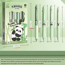 0.5mm Erasable Gel Pen, 1pc/Set, Black Refill, Cartoon, Cute, Smooth Bullet Head, Office Supplies, Student-Specific Hot Magic Erasable Pen, Soft Pen That Does Not Tire Your Hands, School Prize Gift - Multicolor - View 2