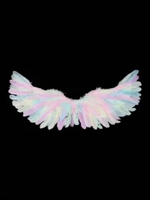 1pc Angel Demon Feather Wings Personalized Costume Prop, Suitable For Holidays, Performances, Cosplay Halloween Halloween Accessories