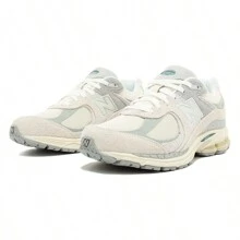 New Balance NB 2026 รองเท้ากีฬาลำลองรุ่นใหม่ 2002R, รองเท้าวิ่งย้อนยุค, รองเท้าสนีกเกอร์ Chunky M2002REK, ยูนิเซกส์ - สีขาว - ดู 2