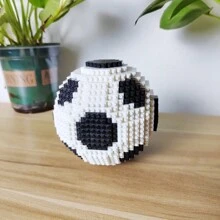 足球明星球迷梦想成真：体育场模型积木 - 完美礼物！1块（买一个足球场，送一个足球） - In bag - 查看 11