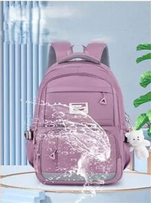 Women Functional Backpacks - 紫色 - 查看 3