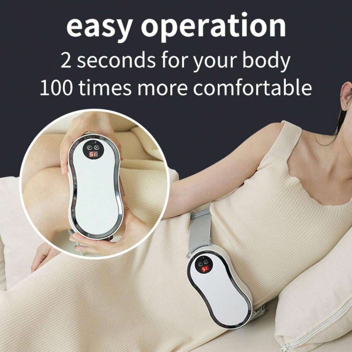 Automatic Abdominal Massager, Electric Massage Belt For Knead The Belly