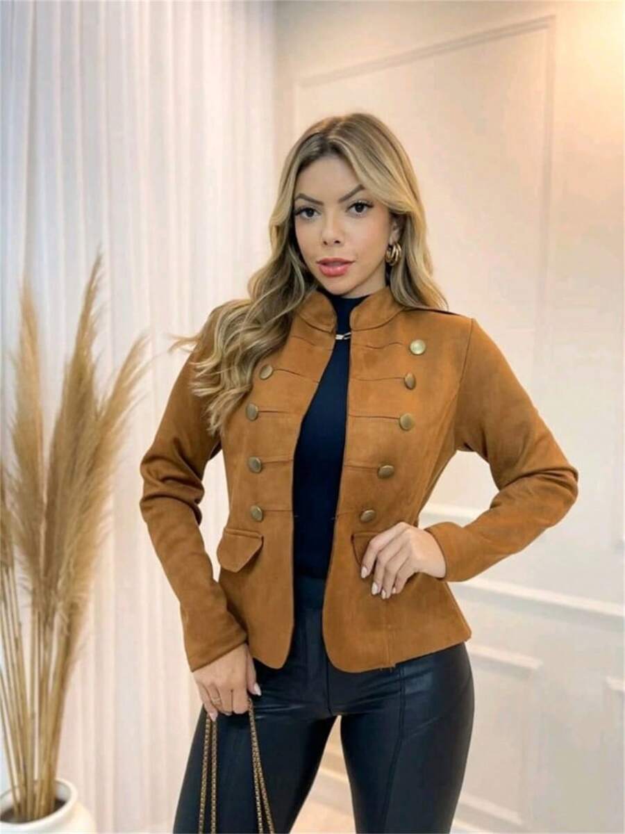 Women Coats - màu nâu - Xem 1