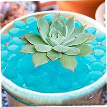 102pcs Dark Glow In The Dark Pebbles,Luminous Stones For Garden Walkways Flower Bed Ornaments Fish Tank Pathway Decorations (0.8*1cm) - Multicolor - View 11