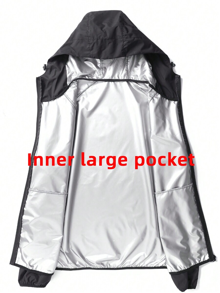 Plus Size Sauna Suit For Men, Fitness Gym Training Weight Loss Fat