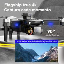 Axnen F196 Drone Sin Escobillas Con 4k Cámara Dual 2baterías - Negro - Ver 4