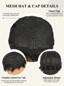 Short Pixie Cut Wigs For Women Glueless Wear And Go Wigs Heat Resistant Short Layered Wigs With Bangs Natural Looking Synthetic Full Wigs With Bangs: Beginner-Friendly Synthetic Wig