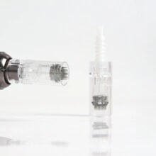 10/50/100/300pcs/包 針筒式微針筆替換頭，36 Nano 12 微針頭，適用於 N2 M5 M7 E30 MYM A1 A6 針筒筆，一次性替換零件 (0.25mm)，適用於護膚、美容、化妝品 - 白色 - 查看 15