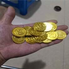 20 件海盗风格玩具金币海盗硬币、海盗玩具、新奇硬币 - 彩色 - 查看 4