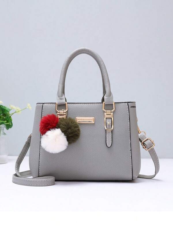 Women's Fashionable And Simple Tote Bag With Gift Pendant, Best Mother Day Gifts Ever