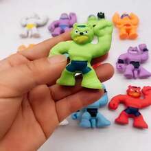 5 piezas de muñecas Monster LaLaLoopsy y figura de hombre fuerte - Color aleatorio - Ver 2