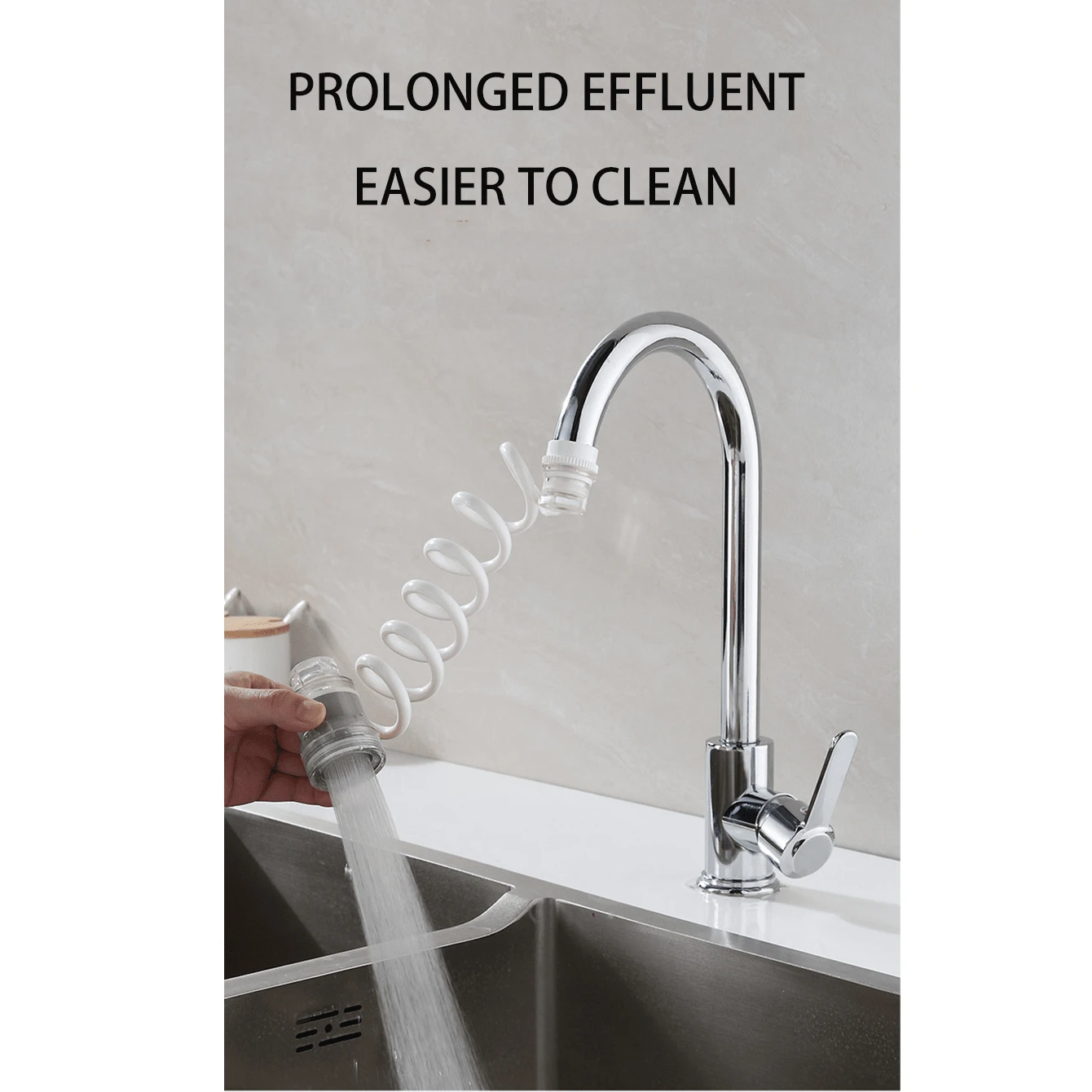 1 Set Of Universal Stretchable Extension Faucet With Filter, Magnetic ...