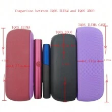 Capa de Porta para IQOS ILUMA, Capas Decorativas de Porta, Capa Protetora Substituta, Acessórios, Capa, Acessórios para Fumar, Vaporizadores para Uso, Armazenamento de Cigarros, Vaporizadores para Fumar, Caixa de Cigarros, Presentes
