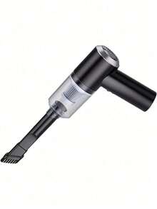 1 Pieza Aspiradora portátil inalámbrica para vehículos 120w o 30w tres en puede soplar aspiradora portátil inalámbrica para vehículos domésticos Mini - Negro - Ver 8