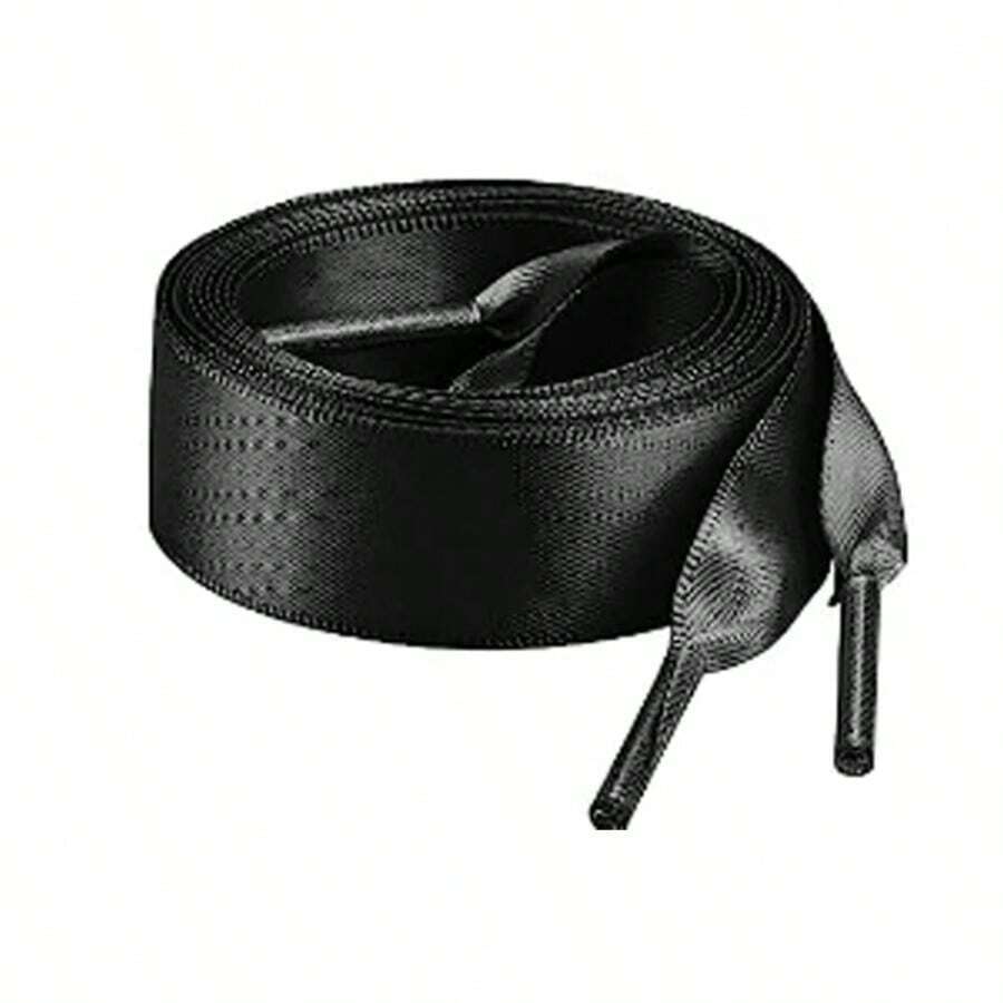 1 Pair Flat Satin Ribbon Shoelaces Colorful Silk Shoestrings Wide Shoe Laces For Sneakers Skate Shoes Boots Sport Shoes,Casual Shoes,