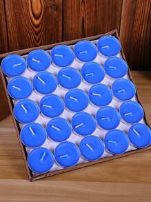 50-100 件无烟茶蜡烛浪漫生日求婚表白圆形芳香疗法酒店家用茶煮蜡封加热万圣节、幽灵、秋季、节日、假期圣诞节、冬季、假期、节日、房间装饰、礼物 - 彩色 - 查看 19