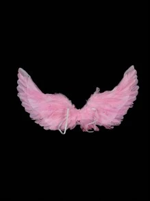 1pc Angel Demon Feather Wings Personalized Costume Prop, Suitable For Holidays, Performances, Cosplay Halloween Halloween Accessories