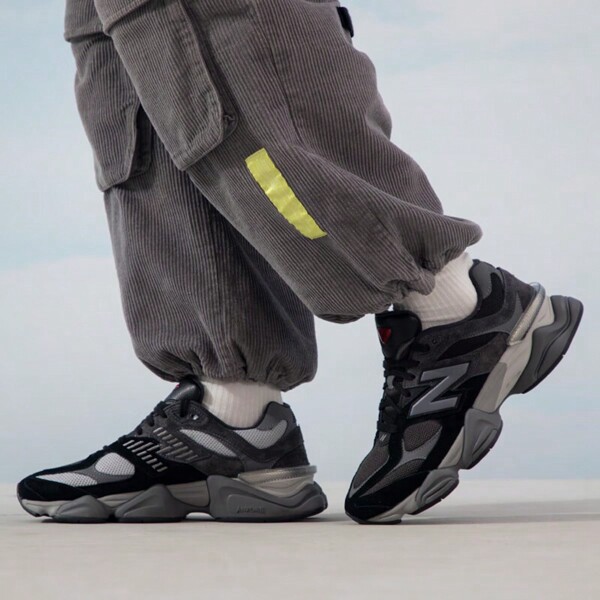 New Balance Pantofi 2024 Noua Seria 9060 Pantofi sport casual Pantofi de alergat retro Pantofi de sport gros U9060Blk