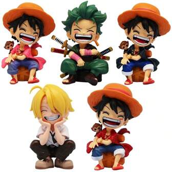  Christmas Decoration 1PC 13cm/5.11inch One Piece Anime Figure Sitting Laughing Action Figures Kawaii Sanji Figurine Room Car Ornaments PVC Adult Collection Model Doll Toys Christmas Gifts,One Piece Anime,Anime,Anime Figure,Demon Slayers,Anime Plushie,Model Car