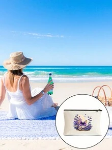 1 Túi đựng đồ trang điểm cầm tay đơn giản và mới, Túi đựng đồ trang điểm nhỏ và ví nhỏ, Bướm, Sách, Hoa hướng dương, Họa tiết da báo, In chữ GIÁO VIÊN, Túi đựng đồ trang điểm dung tích lớn chống nước cho phụ nữ và trẻ em gái, Túi đựng đồ trang điểm Túi đựng đồ trang điểm Túi đựng đồ chăm sóc da Túi đựng đồ lặt vặt trong nhà vệ sinh, Đồ dùng thiết yếu khi đi du lịch Đồ dùng thiết yếu trong ký túc xá, Túi đựng đồ chăm sóc da khi đi du lịch di động, Túi đựng đồ trang điểm cầm tay dung tích lớn, Túi đựng đồ trang điểm vui nhộn in chữ nhiều màu, Hộp đựng đồ trang điểm trong ký túc xá đại học, Quà tặng phù dâu trong đám cưới, Quà tặng cho mẹ, Quà tặng sinh nhật - trắng - Xem 8