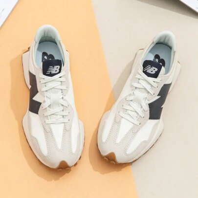 New Balance NB 女款 2026 新款 327 系列休闲运动鞋复古跑步鞋 WS327KB