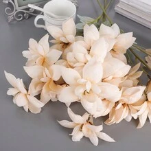 1PC Evening Yan Chennai Flower, Artificial Flowers For Home Decor - Multicolor - View 4