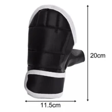 Impact Reducing Safety Gloves - Đen và trắng - Xem 7