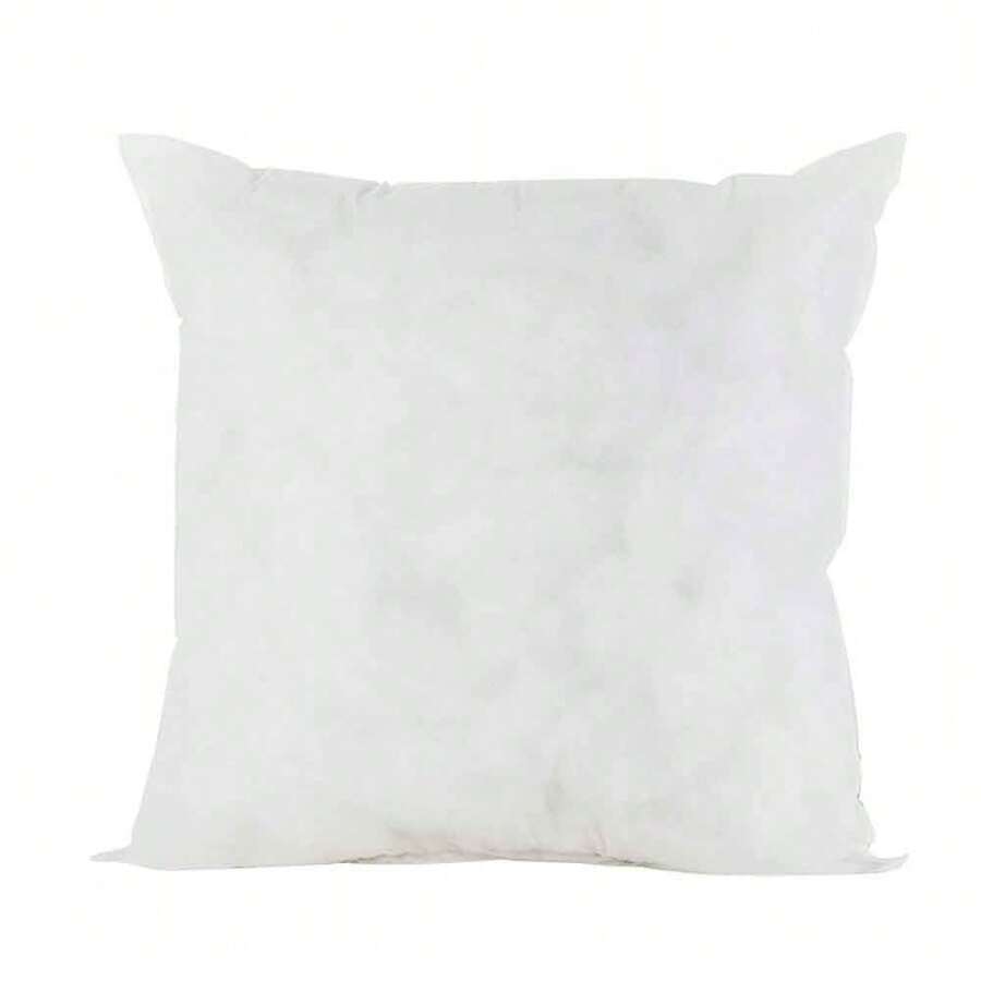 1pc Throw Pillow Insert, Firm And Fluffy Decorative Square Pillows For Bed, Sofa, Couch,15.7/17.7/19.7inch