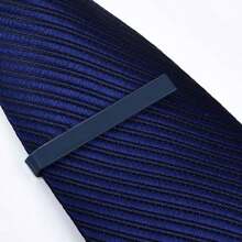 1 chiếc Nam Bạc/Vàng/Gunmetal/Kẹp Cà Vạt Màu Xanh Hải Quân, Chất Liệu Đồng Thanh Cà Vạt, Thích Hợp Để Mặc Hàng Ngày - nhiều màu - Xem 11