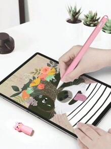 Cartoon Cute Pet Silicone Waterproof/Anti-Scratch/Stain Resistant Case Compatible With Apple Pencil 2nd Generation, Compatible With Ipad