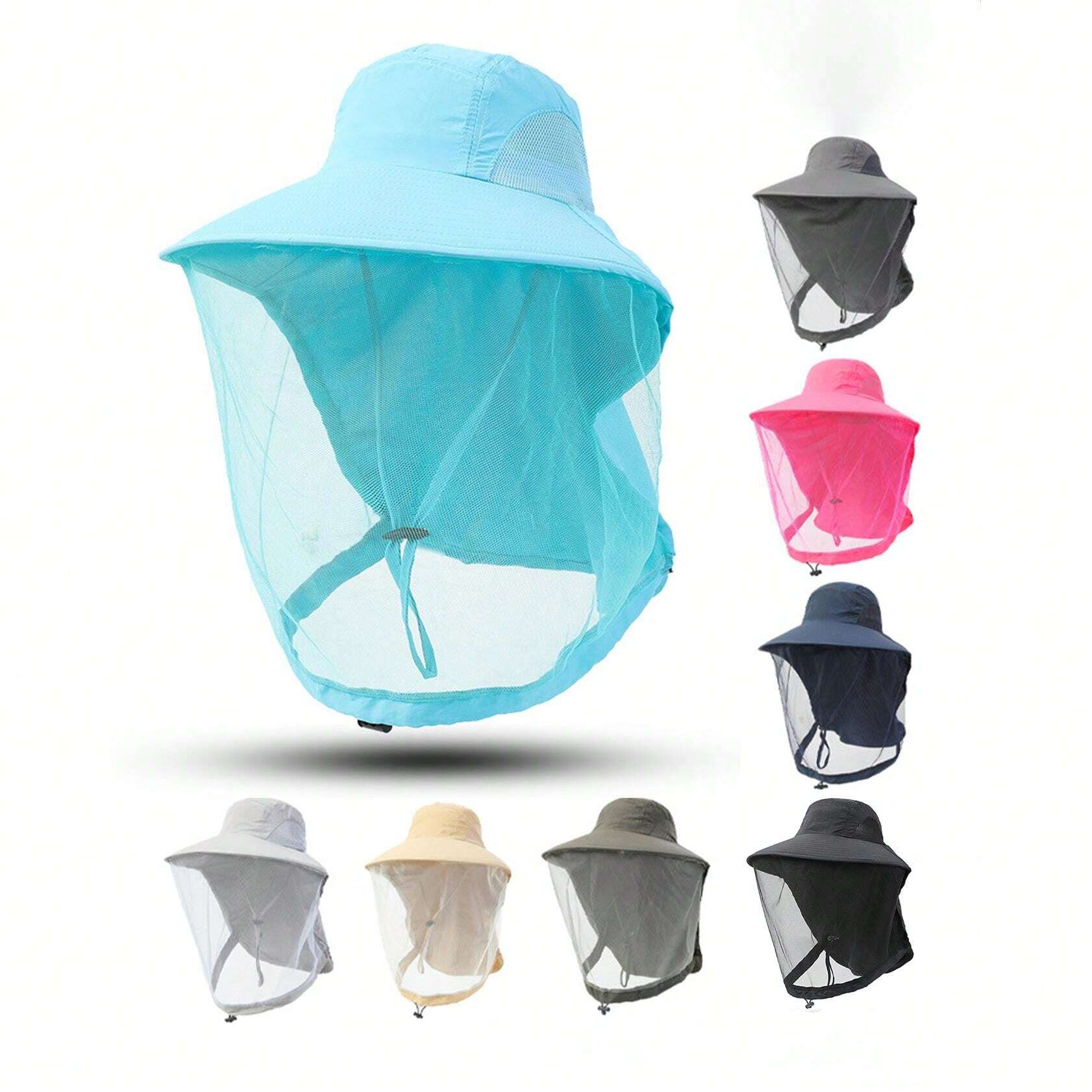 Azul Marino) Sombrero De Pescador Multiusos Para Exteriores, Escalada
