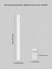 Cartoon Cute Pet Silicone Waterproof/Anti-Scratch/Stain Resistant Case Compatible With Apple Pencil 2nd Generation, Compatible With Ipad