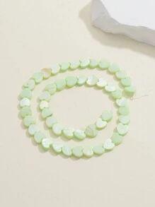 45 Stück herz-förmige DIY Perlen für Valentinstag